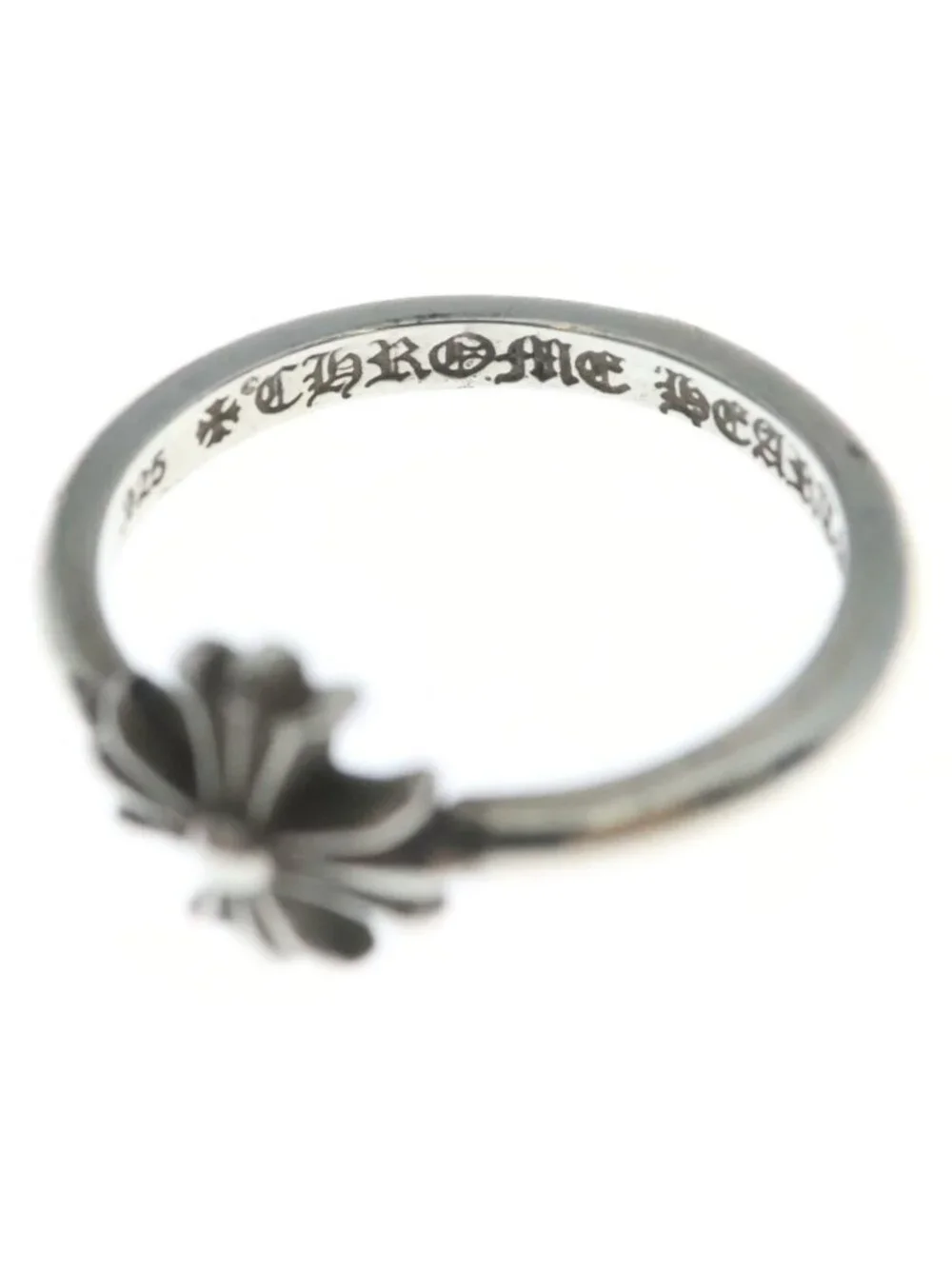 Chrome Hearts Bubblegum CH Pls Bubble Gum CH Pla Sling Silver Bca Ring